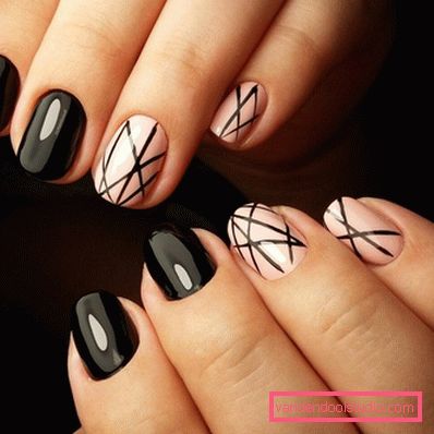 Stylowy geometryczny manicure 2019-2020 roku