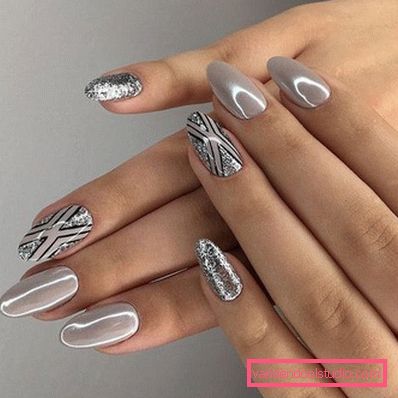 Stylowy geometryczny manicure 2019-2020 roku