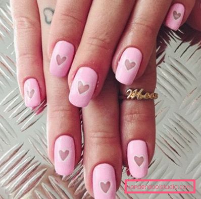Niesamowity „nagi” manicure w stylu „negatywnej przestrzeni” 2019-2020