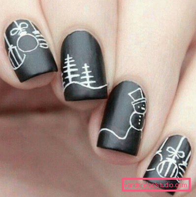 Luksusowy Manicure Noworoczny 2020