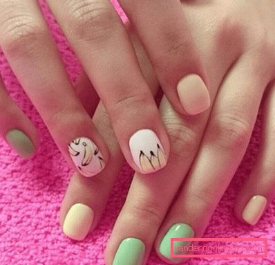 Delikatny pastelowy manicure 2019-2020 rok
