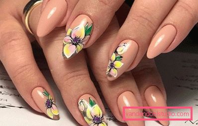 Delikatny pastelowy manicure 2019-2020 rok