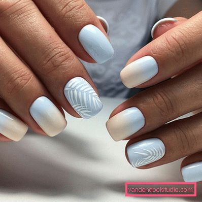Delikatny pastelowy manicure 2019-2020 rok