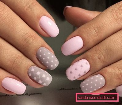 Delikatny pastelowy manicure 2019-2020 rok