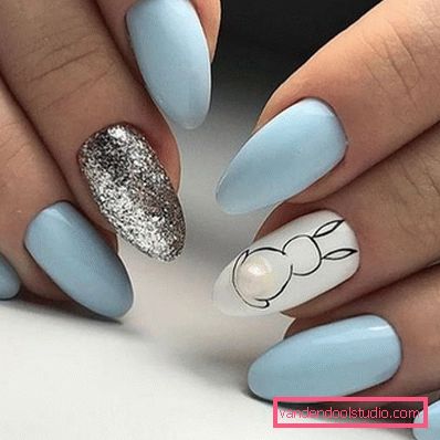 Delikatny pastelowy manicure 2019-2020 rok