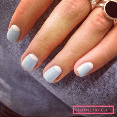 Delikatny pastelowy manicure 2019-2020 rok