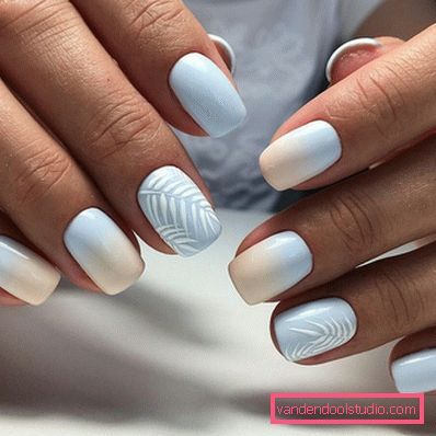 Delikatny pastelowy manicure 2019-2020 rok