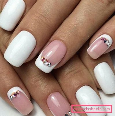 Piękny manicure ślubny 2019-2020 rok
