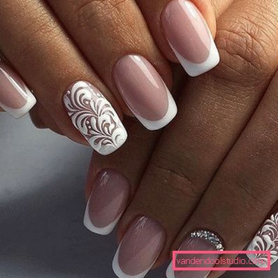Piękny manicure ślubny 2019-2020 rok