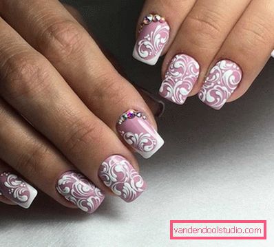 Piękny manicure ślubny 2019-2020 rok