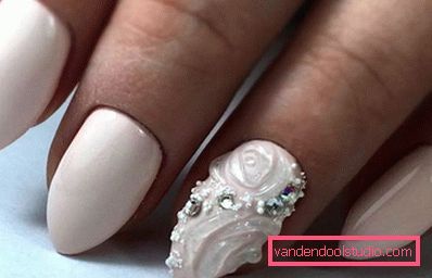 Piękny manicure ślubny 2019-2020 rok