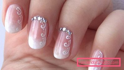 Piękny manicure ślubny 2019-2020 rok