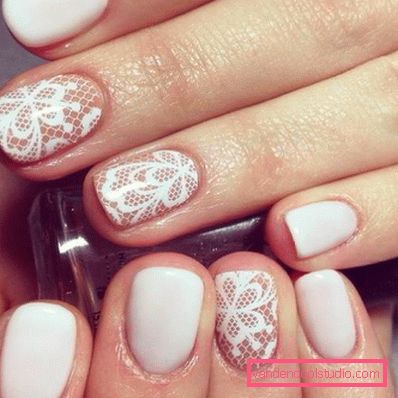 Piękny manicure ślubny 2019-2020 rok