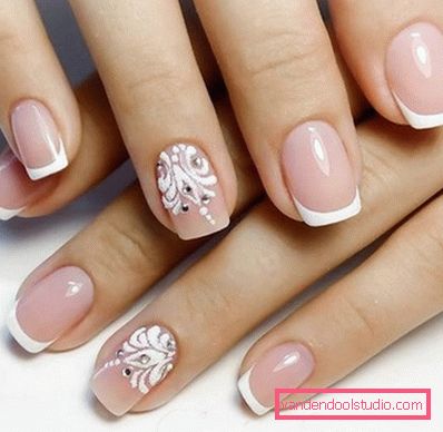 Piękny manicure ślubny 2019-2020 rok