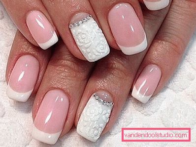 Piękny manicure ślubny 2019-2020 rok