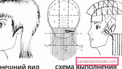 Męskie i żeńskie ostrzyżenie młotka