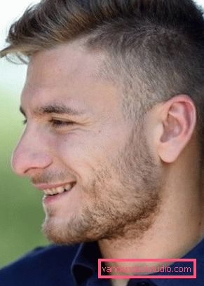 Męska sportowa fryzura