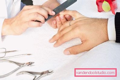manicure męski