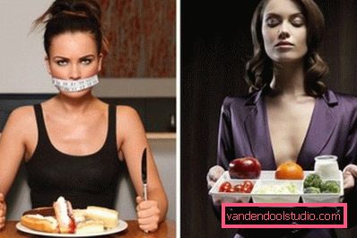 niewłaściwa i właściwa dieta