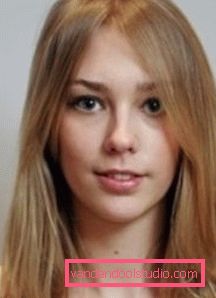 Wolumetryczne farbowanie włosów 3d - zdjęcie w górę Kolorowanie włosów 3D