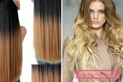wyraźne przejście kolorów i ombre na blond wyraźne przejście kolorów i ombre na blond