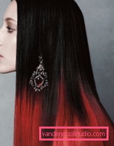 Jasny Ombre do ciemnych włosów Ombre - nowe podejście do farbowania włosów