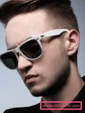 Fryzury dla facetów Popularne fryzury faceci w wieku 16-18 lat