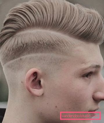 Fryzury dla facetów Popularne fryzury faceci w wieku 16-18 lat