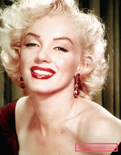 Fryzura Marilyn Monroe na krótkich i długich włosach