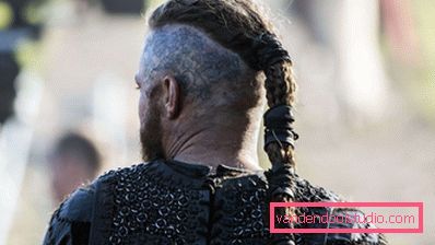 Włosy Ragnar Lodbroka z serialu telewizyjnego „Wikingowie”