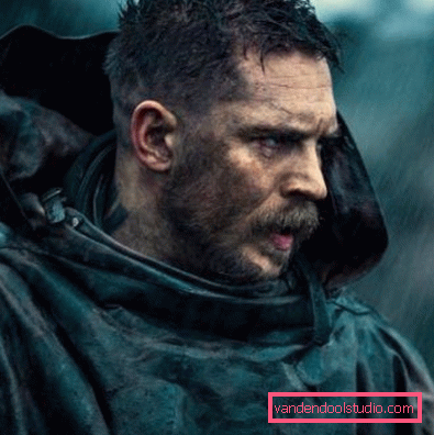 Aktor fryzur Tom Hardy - fryzury fotograficzne