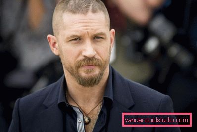 Aktor fryzur Tom Hardy - fryzury fotograficzne