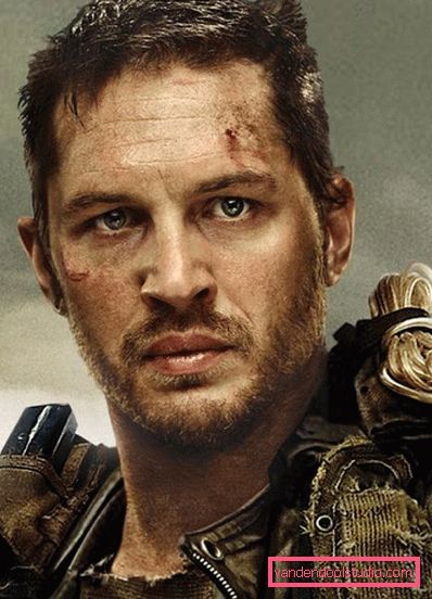 Aktor fryzur Tom Hardy - fryzury fotograficzne