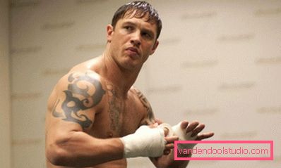Aktor fryzur Tom Hardy - fryzury fotograficzne