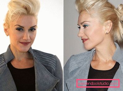 Gwen Stefani z modnym bouffantem Gwen Stefani z modnym bouffantem