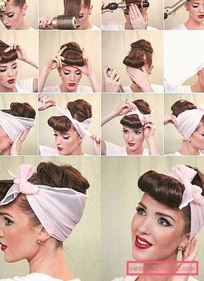 Seksowne i nietypowe fryzury typu pin-up - schematy wykonywania krok po kroku
