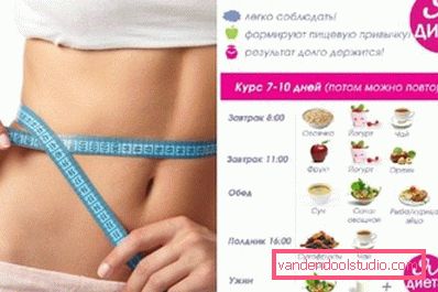 przybliżona utrata wagi menu