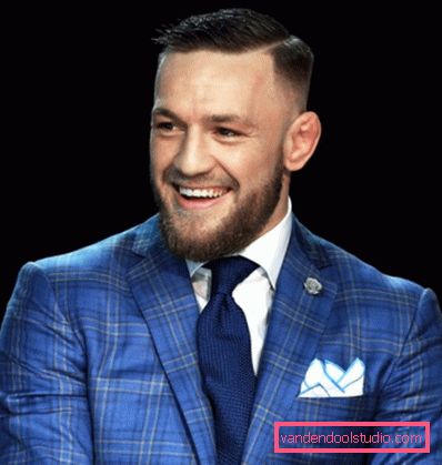 Stylowe włosy Conora McGregora
