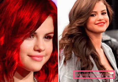 Fryzury i fryzury Selena Gomez - najbardziej żywe obrazy