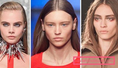 trzy modele długowłose