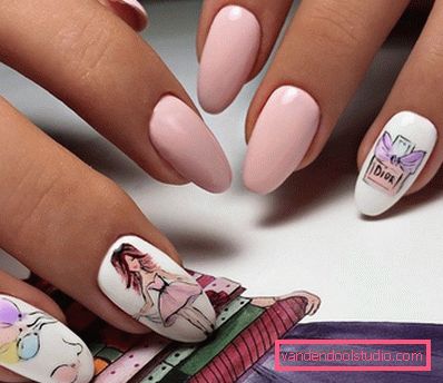 Rzeczywiste zdjęcia manicure lakier żelowy do manicure