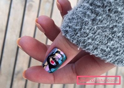 Rzeczywiste zdjęcia manicure lakier żelowy do manicure