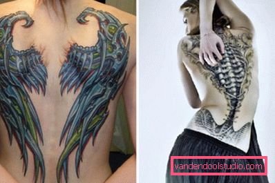 tatuhi na plecach