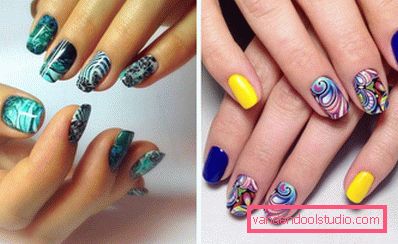 manicure kolorowy manicure kolorowy