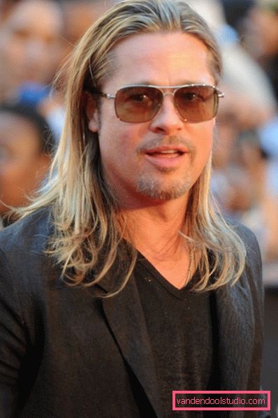Najlepsze stylowe fryzury Brad Pitt