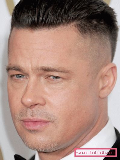 Najlepsze stylowe fryzury Brad Pitt