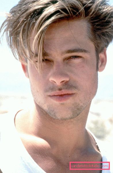 Najlepsze stylowe fryzury Brad Pitt