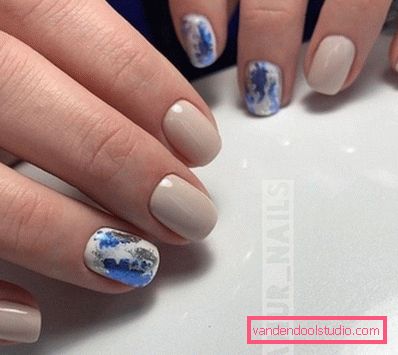 Genialny manicure z folią na lata 2019-2020