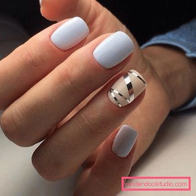 Genialny manicure z folią na lata 2019-2020