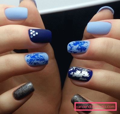 Genialny manicure z folią na lata 2019-2020